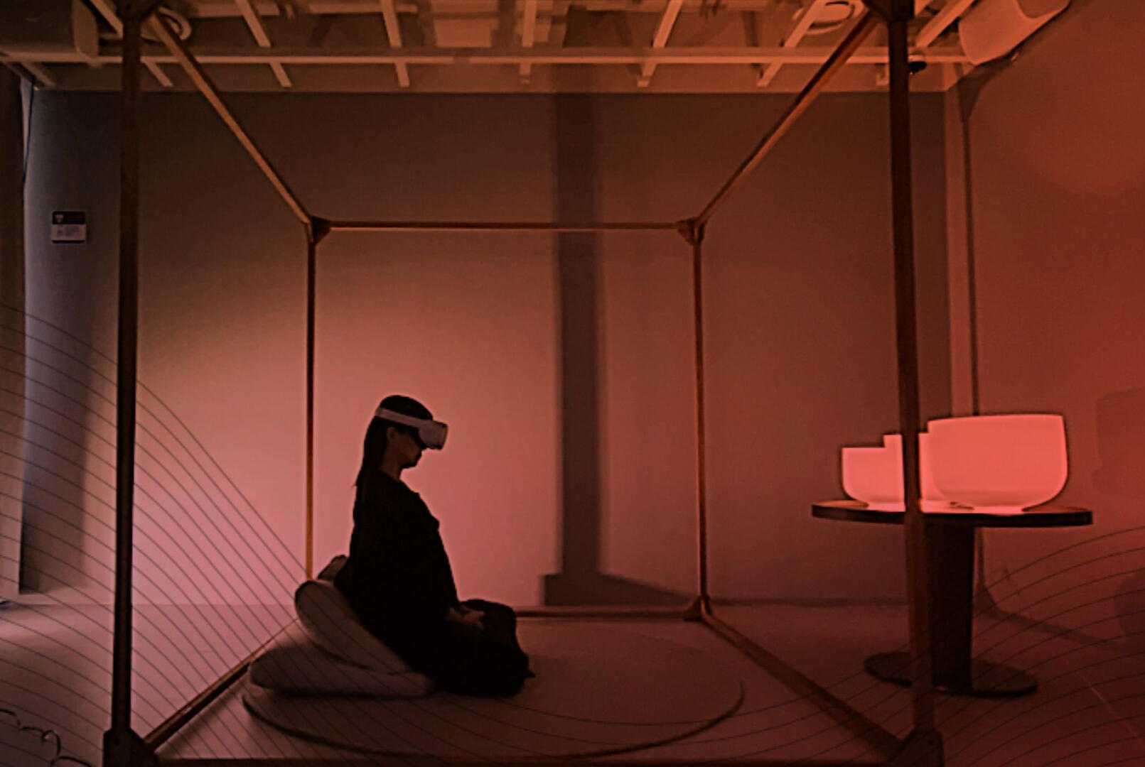 An XR-based sanctuary for ritual slowness, designed to guide the body toward silence and cosmological rhythm. → Meditation becomes immersive. Technology becomes sacred.
